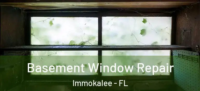  Basement Window Repair Immokalee - FL