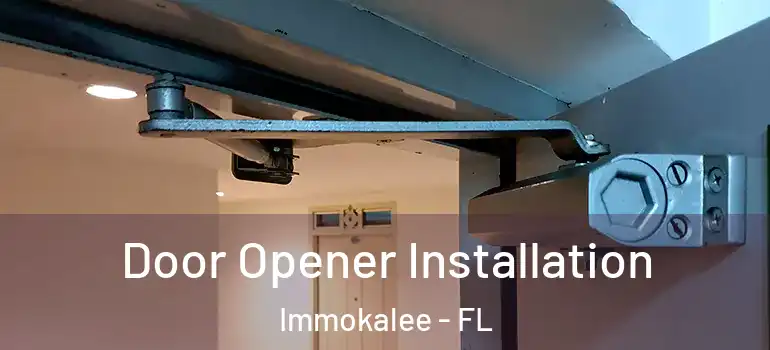  Door Opener Installation Immokalee - FL