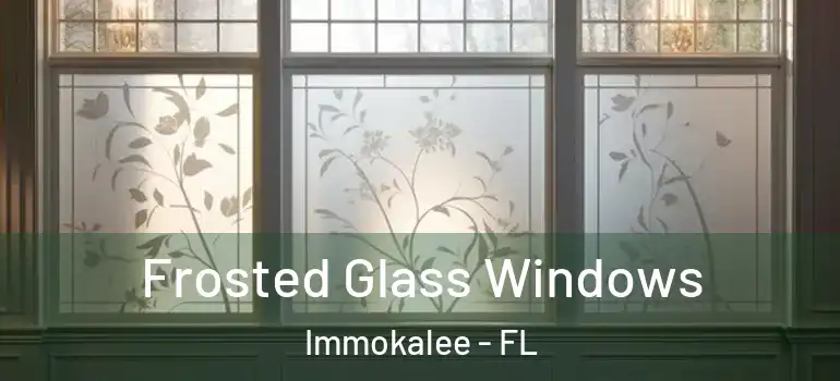 Frosted Glass Windows Immokalee - FL