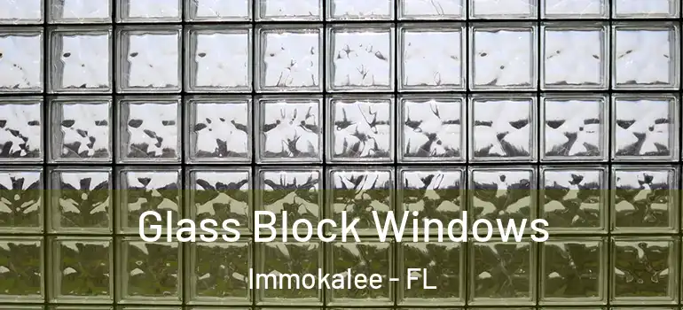  Glass Block Windows Immokalee - FL