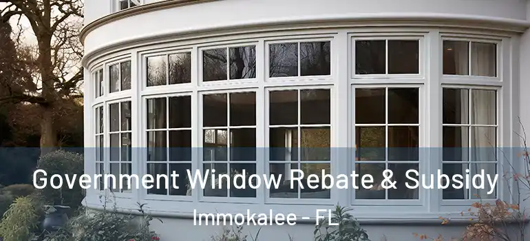  Government Window Rebate & Subsidy Immokalee - FL