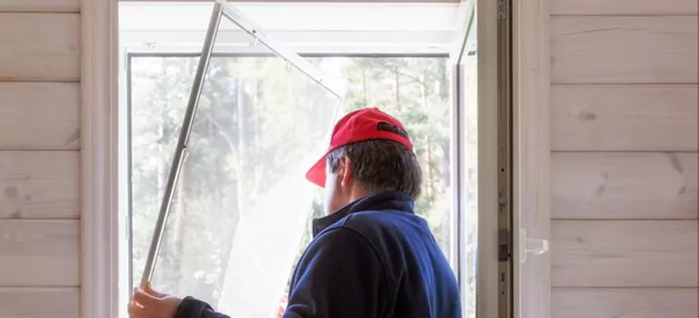 Expandable Window Screen Installation in Immokalee, FL
