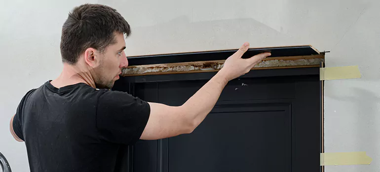 Wood Door Hole Repair in Immokalee, FL