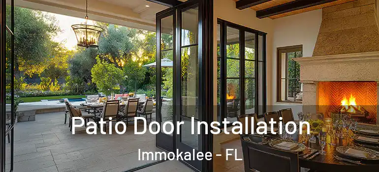  Patio Door Installation Immokalee - FL