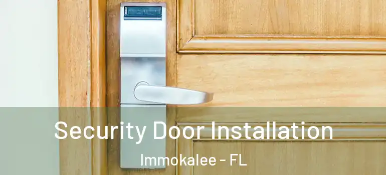  Security Door Installation Immokalee - FL