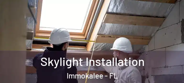  Skylight Installation Immokalee - FL