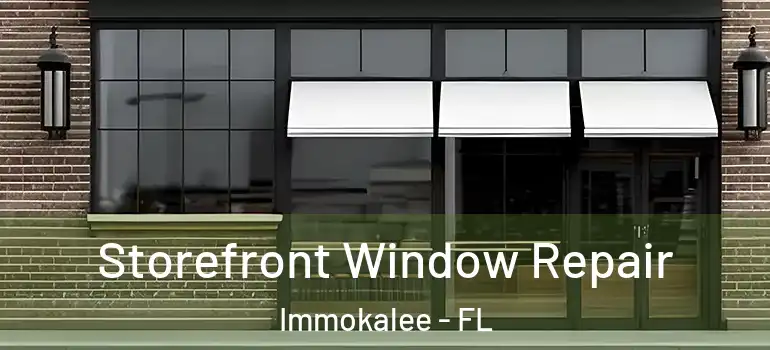  Storefront Window Repair Immokalee - FL