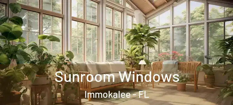  Sunroom Windows Immokalee - FL