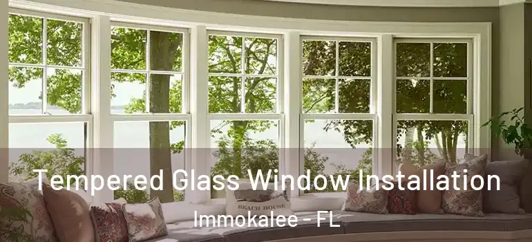  Tempered Glass Window Installation Immokalee - FL